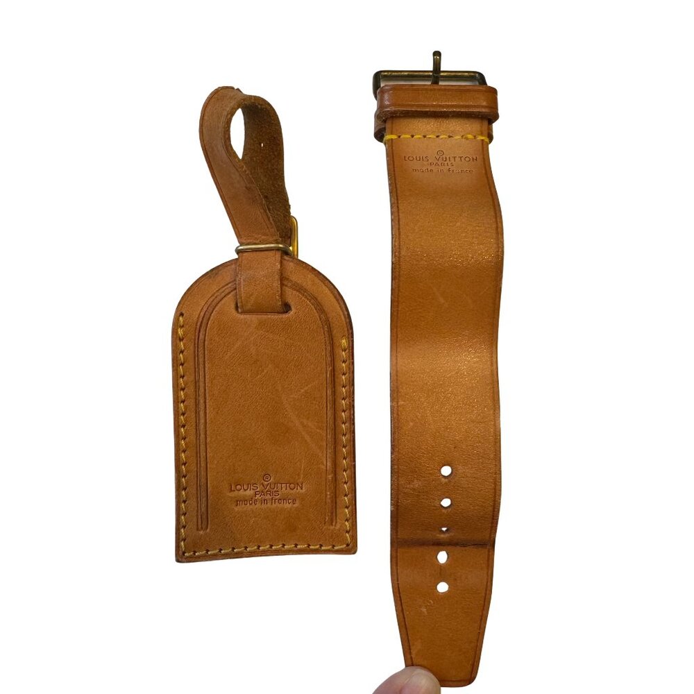 Louis Vuitton Luggage Tag Strap Set